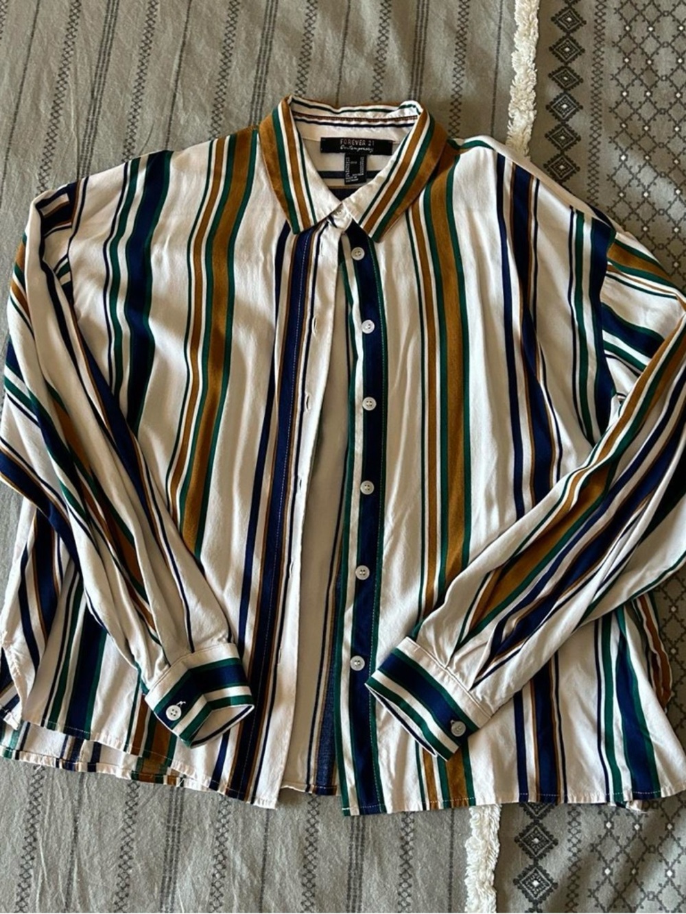 Forever 21 Button Down Top